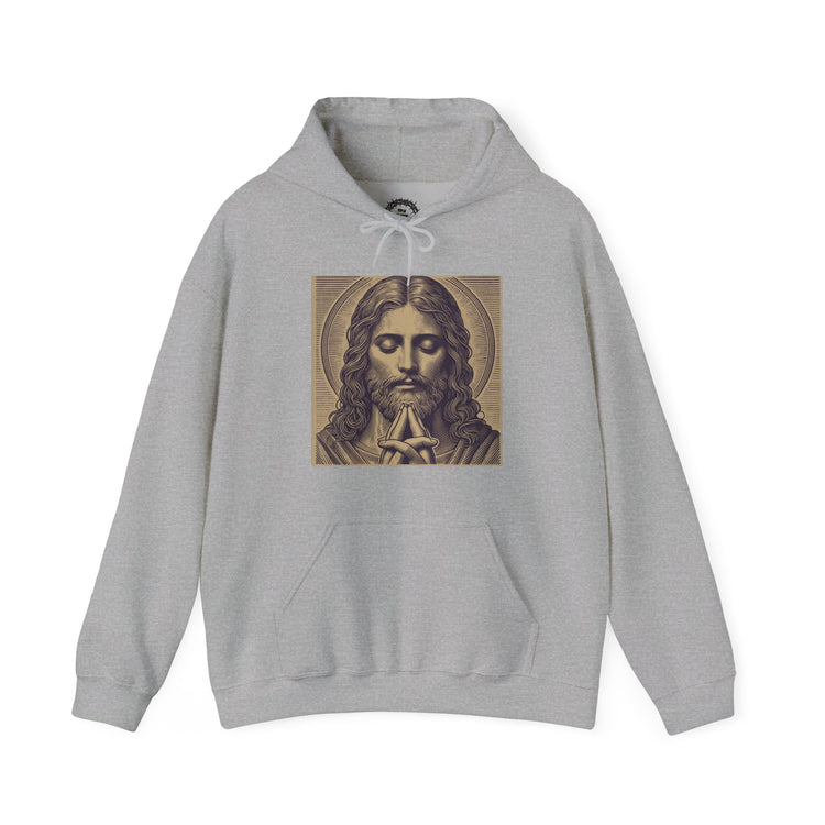 Praying Jesus Hoodie (Sepia)