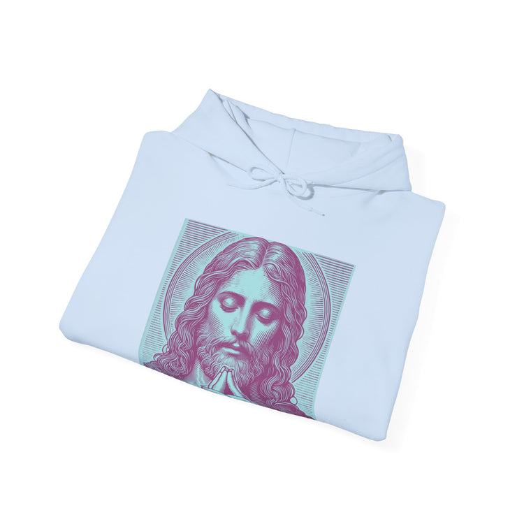 Praying Jesus Hoodie (Purple)