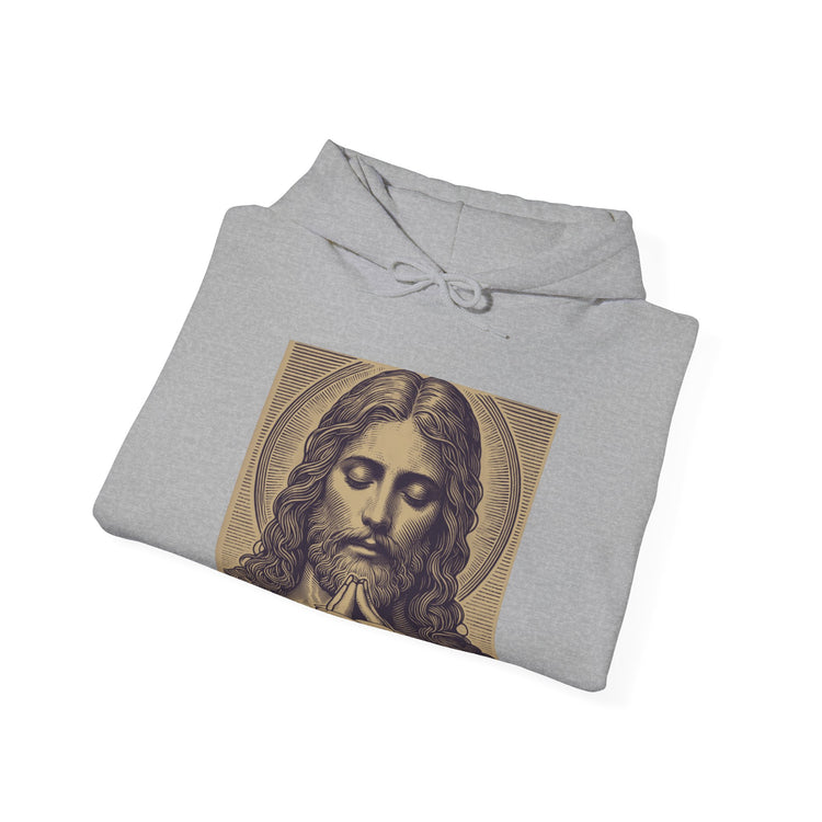 Praying Jesus Hoodie (Sepia)