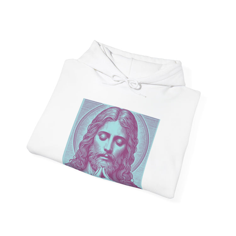 Praying Jesus Hoodie (Purple)