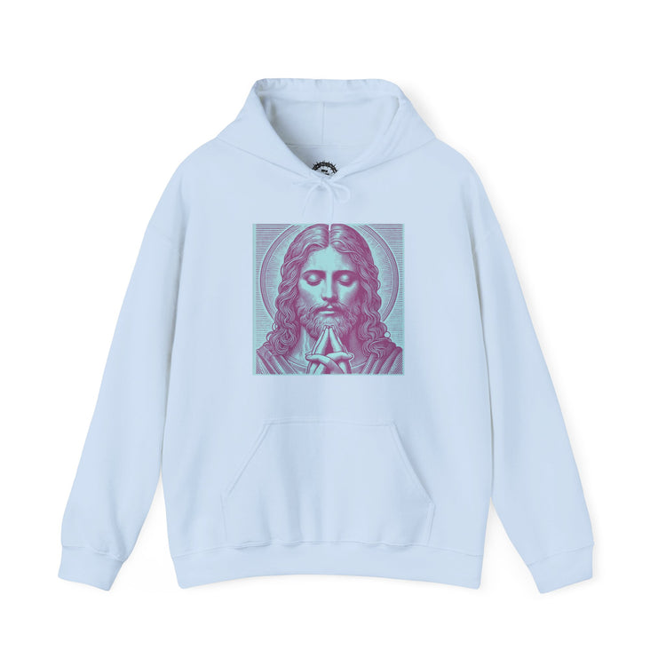 Praying Jesus Hoodie (Purple)
