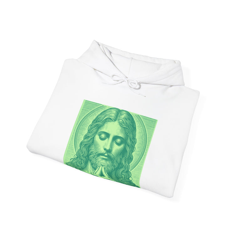 Praying Jesus Hoodie (Green)