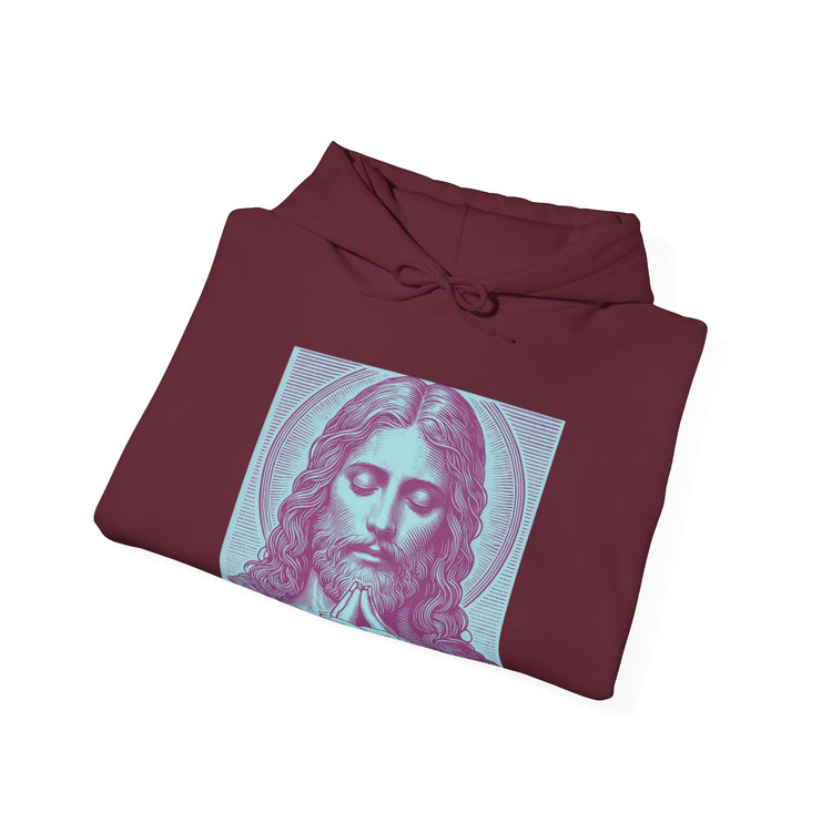 Praying Jesus Hoodie (Purple)