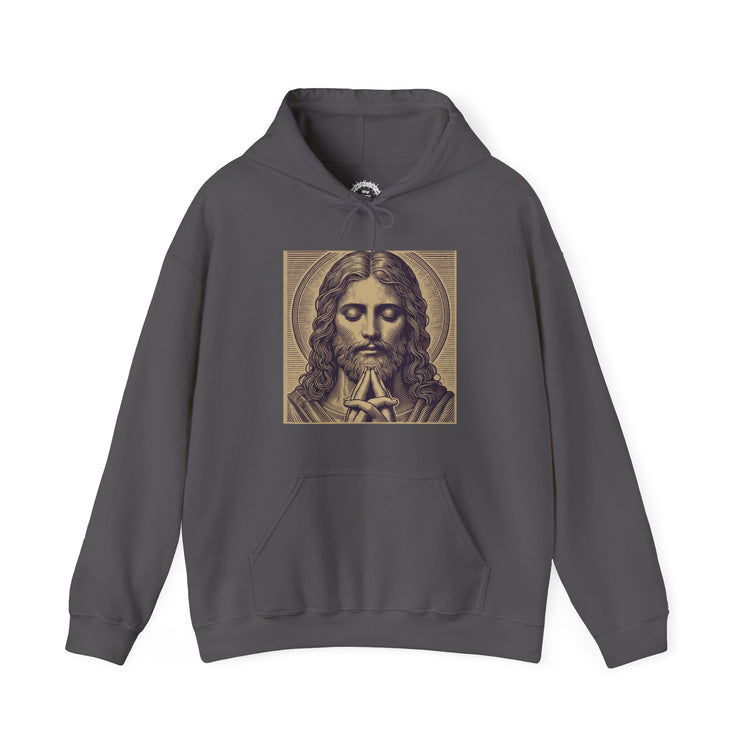 Praying Jesus Hoodie (Sepia)