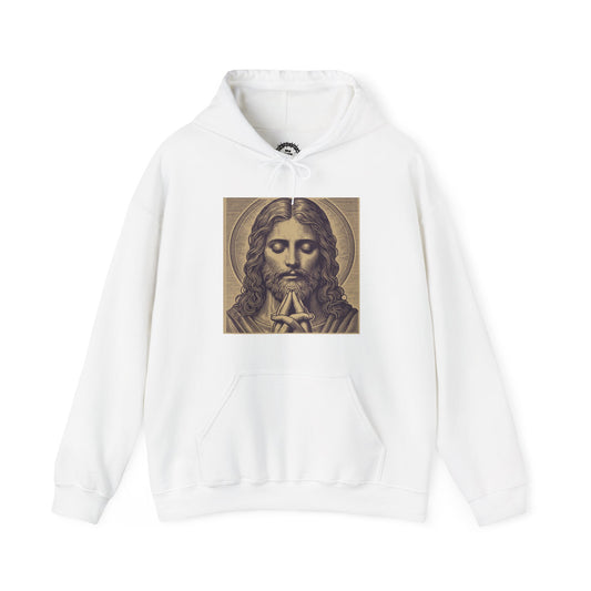 Praying Jesus Hoodie (Sepia)
