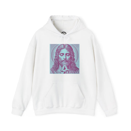 Praying Jesus Hoodie (Purple)