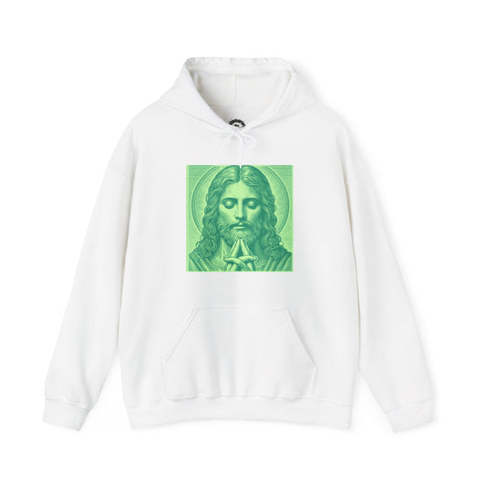 Praying Jesus Hoodie (Green)