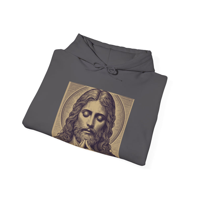 Praying Jesus Hoodie (Sepia)
